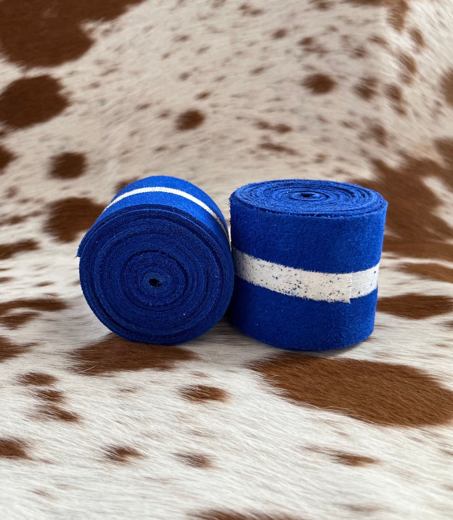 Colored Mule Hide Horn Wraps