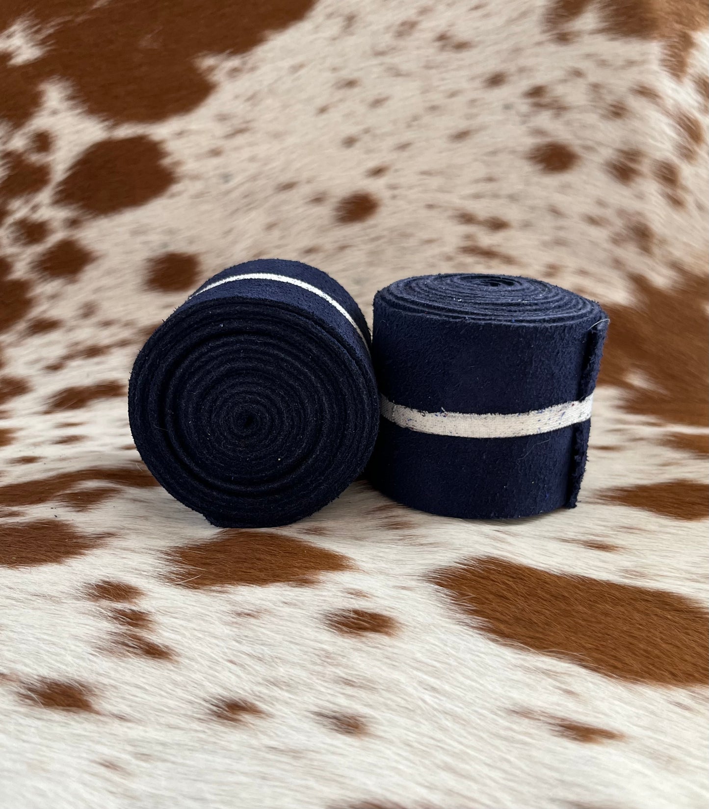 Colored Mule Hide Horn Wraps